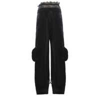 Pantaloni casual ROTATE Birger Christensen Dama - Pantaloni casual ROTATE Birger Christensen Rotate Birger Christensen Trousers Black Femei (BM 14535743) - B-mall.ro