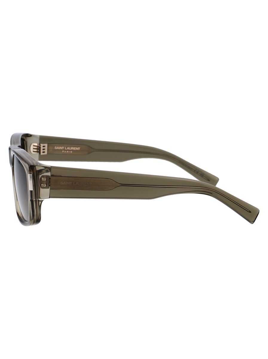 Ochelari de soare Saint Laurent Saint Laurent Eyewear Sunglasses BROWN Barbati (BM 14554883) 5