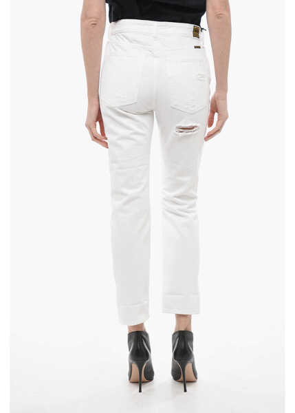 Blugi drepti WASHINGTON DEE CEE Light Wash Ranch Distressed Jeans 16,5Cm White Femei (BM 14557583) 2