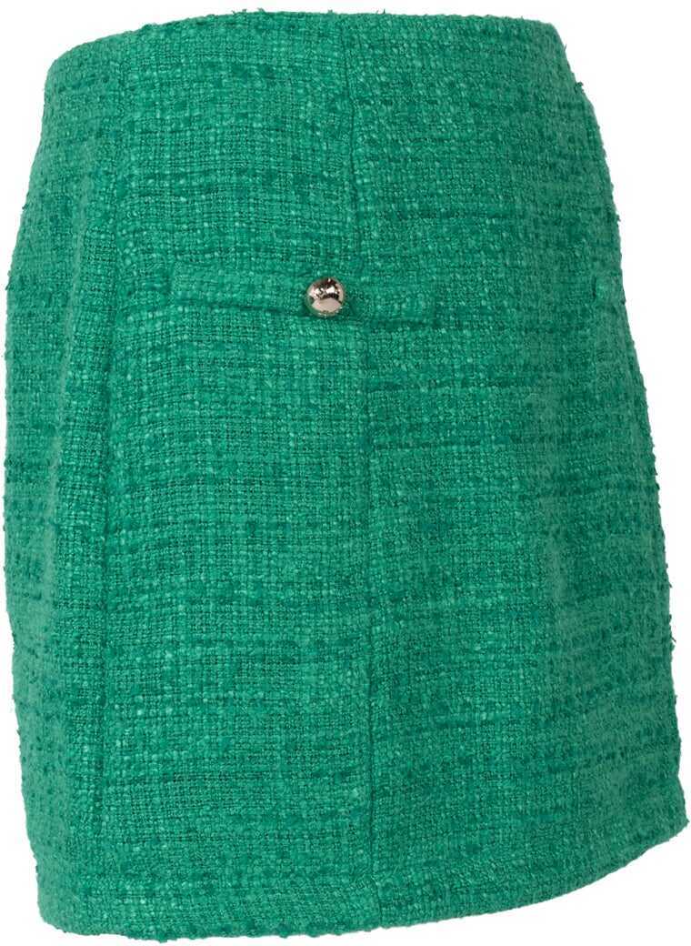 Fuste casual GUESS Dianne Q3GD32WFGM0 Zielony Femei (BM 14558663) 3
