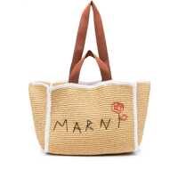 Genti de mana Marni 'Sillo' Shopping Bag Femei