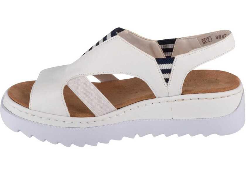 Sandale fara toc Rieker Sandals White Femei (BM 14568320) 2