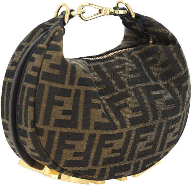 Genti de umar Fendi Mini Fendigraph Handbag T.MRR.EBANOOVIBOS Femei (BM 14570285) 2