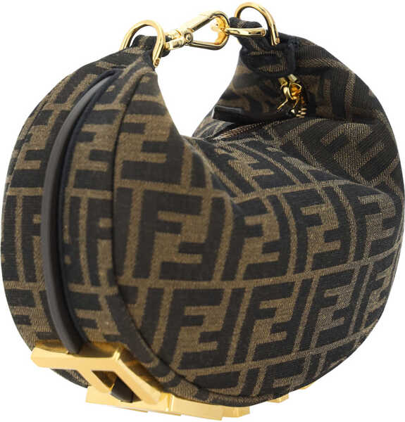 Genti de umar Fendi Mini Fendigraph Handbag T.MRR.EBANOOVIBOS Femei (BM 14570285) 3