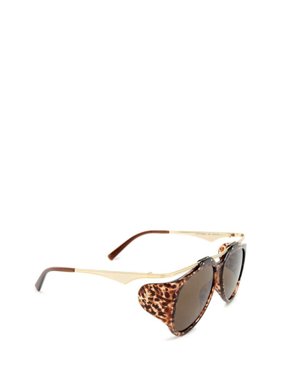 Ochelari de soare Saint Laurent Saint Laurent Eyewear Sunglasses Brown Femei (BM 14570591) 2