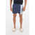 Neil Barrett Printed Box Fit Shorts Blue