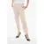 GENTRYPORTOFINO Stretch Cotton Pants With Elastic Cuffs Beige