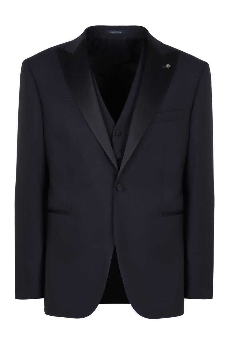 Costume Tagliatore Tagliatore Three-Piece Wool Suit BLUE Barbati (BM 14578529) 2