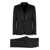 Tagliatore Tagliatore Three-Piece Wool Suit Black
