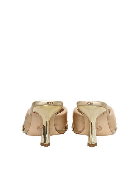 Sandale Michael Kors Elena gold leather sandals Gold Femei (BM 14582105) 3