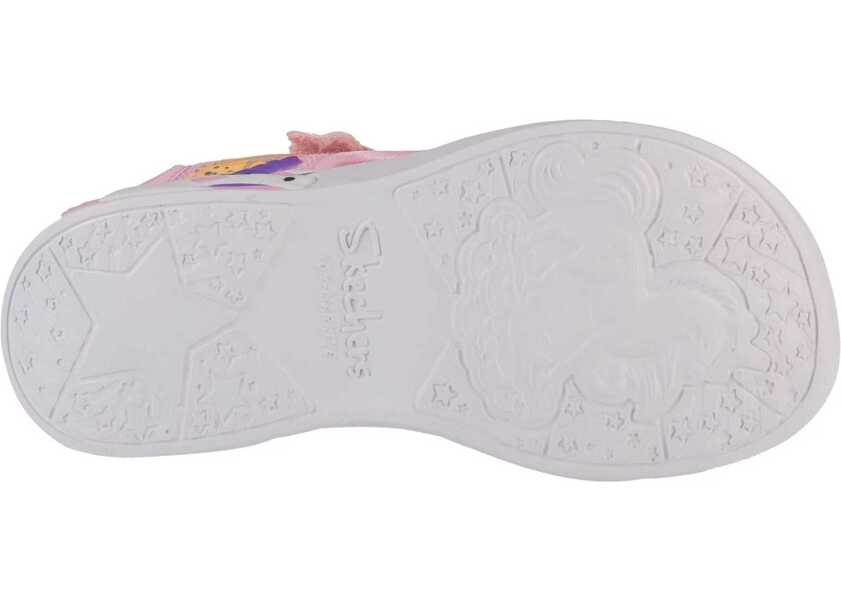 Sandale fara toc SKECHERS Unicorn Dreams - Majestic Bliss Pink Fete (BM 14584517) 4