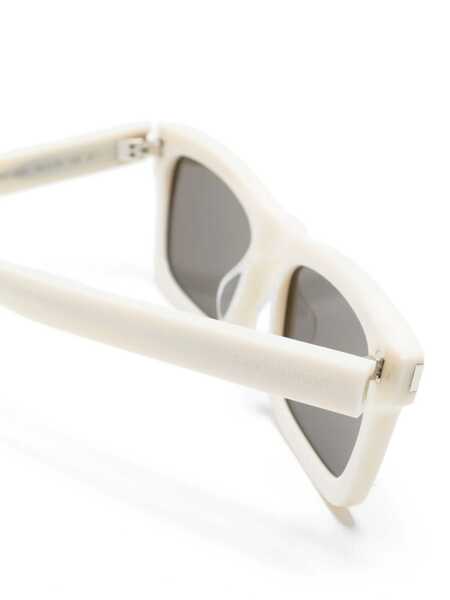 Ochelari de soare Saint Laurent Saint Laurent Eyewear Sunglasses Beige Femei (BM 14586710) 3