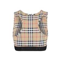 Imbracaminte Dama pagina 174 - Topuri Burberry Burberry Printed Top Beige Femei (BM 14589128) - B-mall.ro