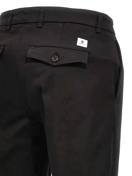 Pantaloni Department Five Department 5 Prince Chino Pants Black Barbati (BM 14592986) 4