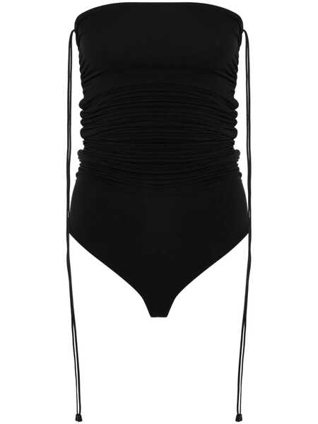 Body-uri Wolford Wolford Fatal Draping String Bodysuit Black Femei (BM 14597528) 1