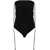 Wolford Wolford Fatal Draping String Bodysuit Black
