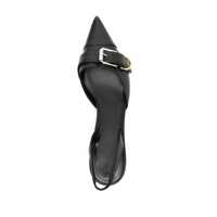 Pantofi Givenchy Dama - Pantofi cu toc Givenchy Givenchy Voyou Leather Slingback Pumps Black Femei (BM 14598701) - B-mall.ro