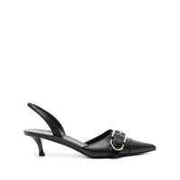 Pantofi cu toc Givenchy Voyou Leather Slingback Pumps Femei