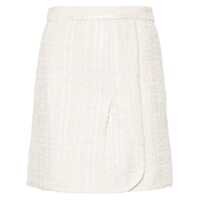 Fuste Iro Cotton Blend Wrapped Skirt Femei