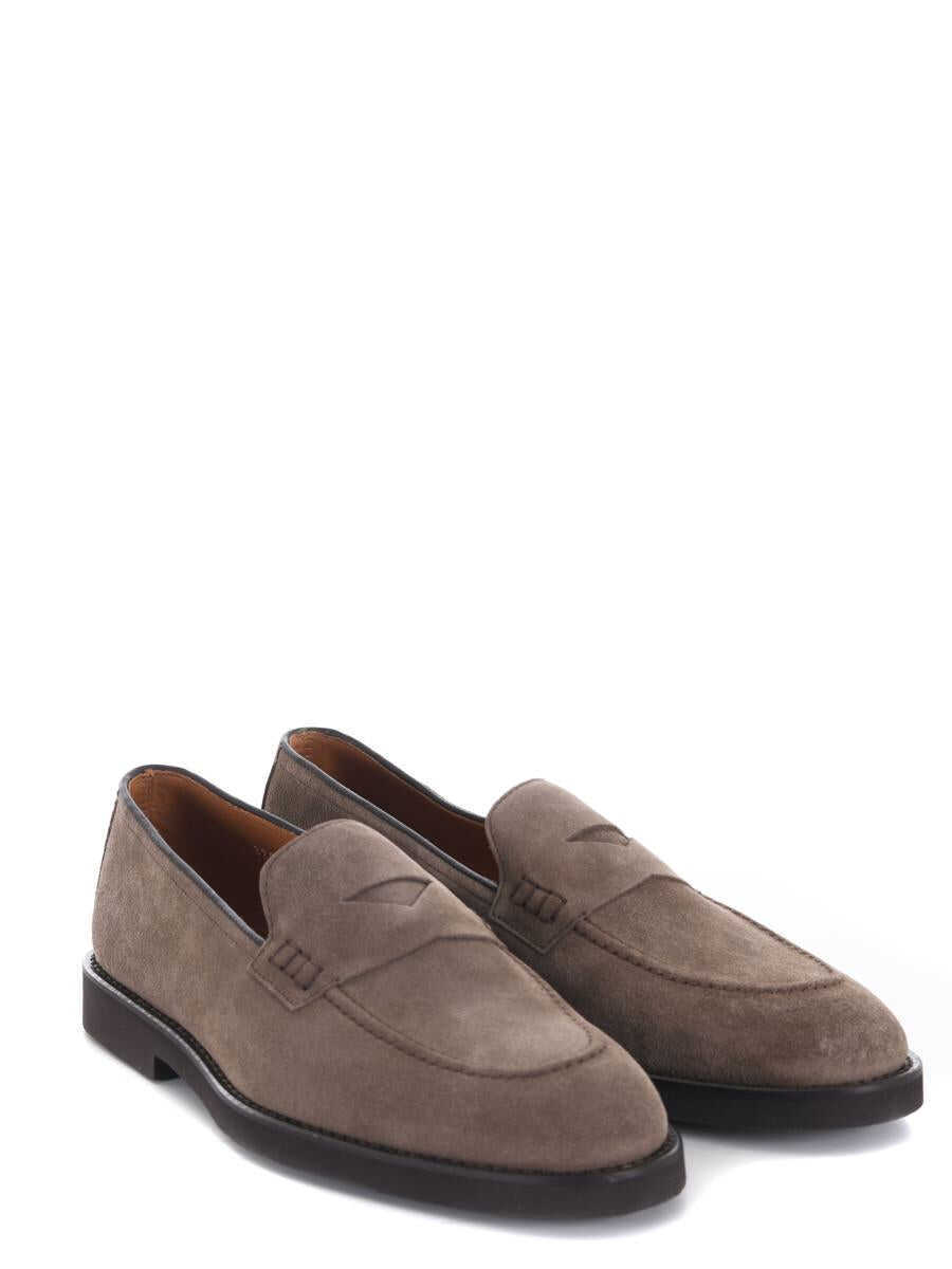 Mocasini Doucals Doucals Loafers TORTORA SCURO Barbati (BM 14605217) 2