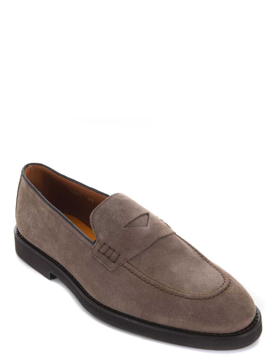 Mocasini Doucals Doucals Loafers TORTORA SCURO Barbati (BM 14605217) 3
