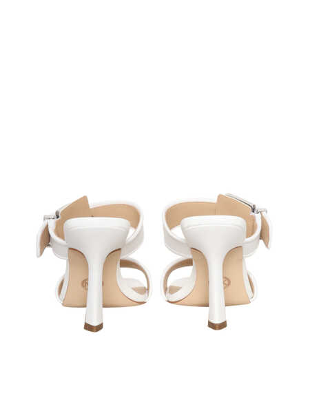 Sandale Michael Kors Colby leather sandals White Femei (BM 14608097) 3