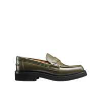 Pantofi fara toc Dior Leather Loafers Femei