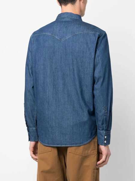 Camasi Levis LEVIS shirt 857440041 MED INDIGO Med Indigo Barbati (BM 14608466) 4