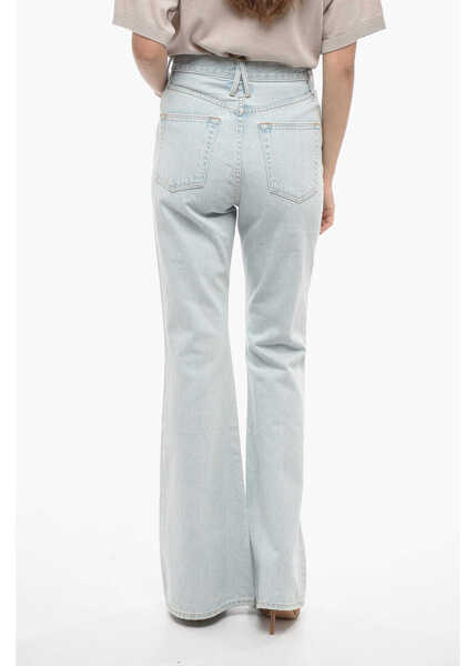 Blugi drepti SLVRLAKE High-Waist Boot Cut Jeans 30Cm Blue Femei (BM 14614595) 2