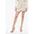 THE GARMENT Tweed Taranto Miniskirt With Decorative Buttons Beige