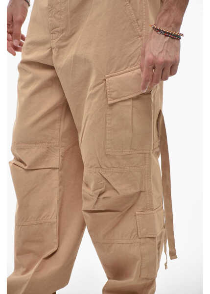 Pantaloni casual DARKPARK Saint Cargo Pants Beige Barbati (BM 14616122) 2