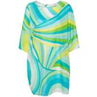 Tinute de plaja Pucci Iride-Print Kaftan Femei