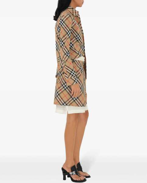 Camasi casual Burberry Archive Check Shirt SAND IP CHECK Femei (BM 14629019) 3
