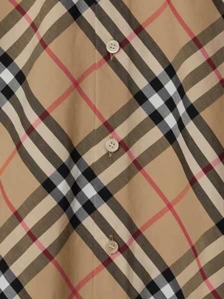 Camasi casual Burberry Archive Check Shirt SAND IP CHECK Femei (BM 14629019) 5