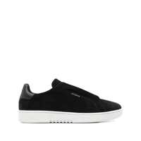Sneakers 'Dice Laceless' Black Low Top Slip-On Sneakers In Suede Man Barbati