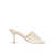 Michael Kors White Tessa mules sandals Beige