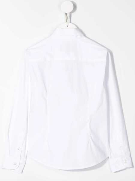 Camasi Emporio Armani White shirt with logo White Baieti (BM 14651678) 2