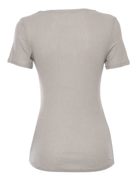 Tricouri Filatures Du Lion Beige T-shirt Beige Femei (BM 14652002) 2