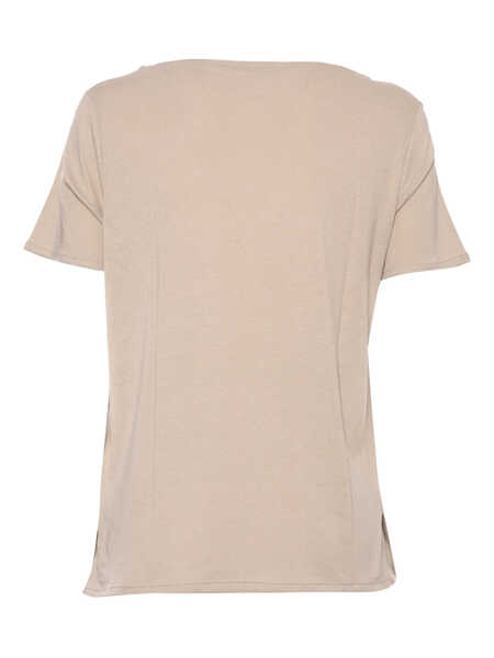 Tricouri Filatures Du Lion Beige T-shirt Beige Femei (BM 14652020) 2