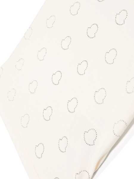 Tricouri Moncler T-shirt with logo Beige Fete (BM 14652062) 3