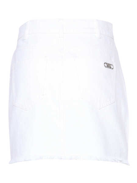 Fuste Michael Kors Denim mini skirt White Femei (BM 14652131) 2