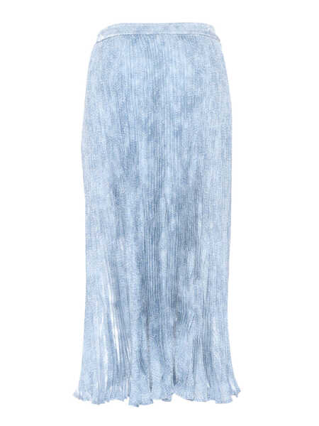 Fuste Michael Kors Petal midi skirt Blue Femei (BM 14652134) 2