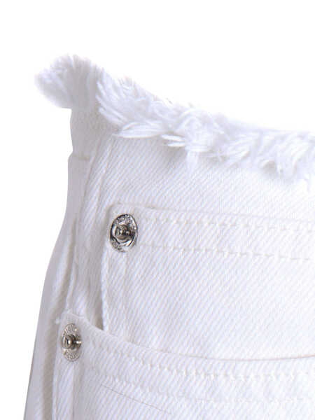 Blugi drepti Michael Kors White jeans White Femei (BM 14652146) 2
