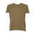 Filatures Du Lion Brown cotton t-shirt Brown