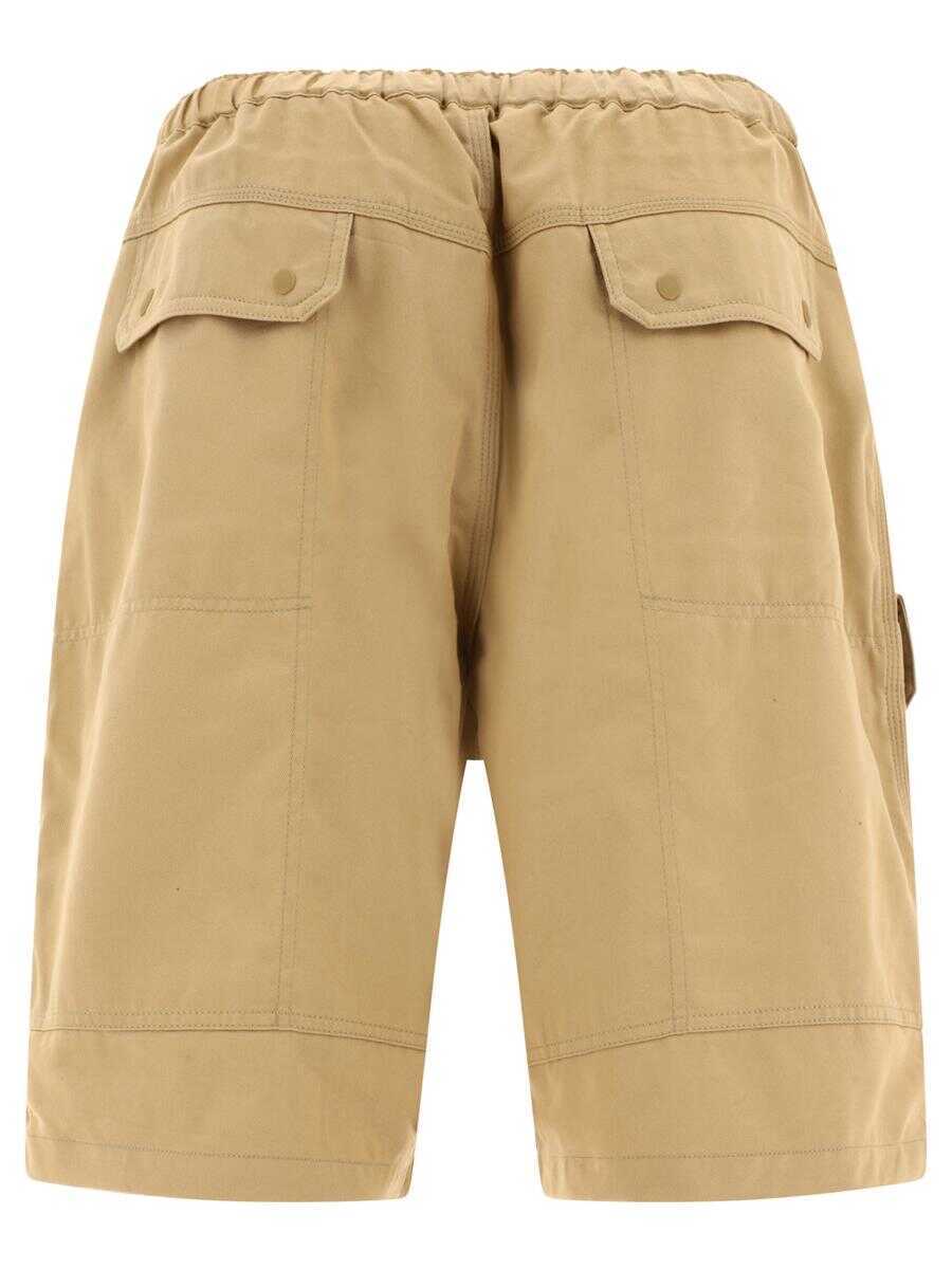 Pantaloni SOUTH2 WEST8 South2 West8 Belted Harbor Shorts Beige Barbati (BM 14657807) 2
