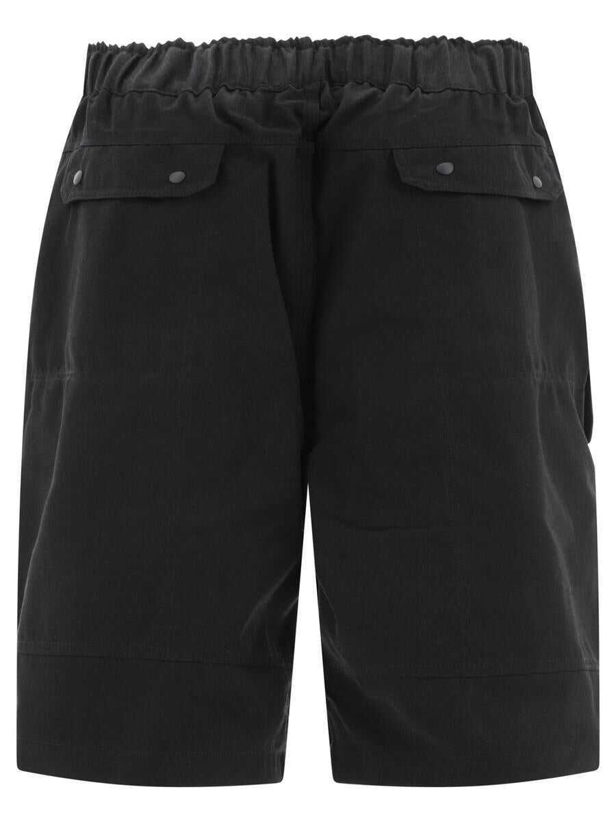 Pantaloni SOUTH2 WEST8 South2 West8 Belted Harbor Shorts Black Barbati (BM 14657810) 2