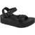 Teva W Flatform Universal Sandals Black