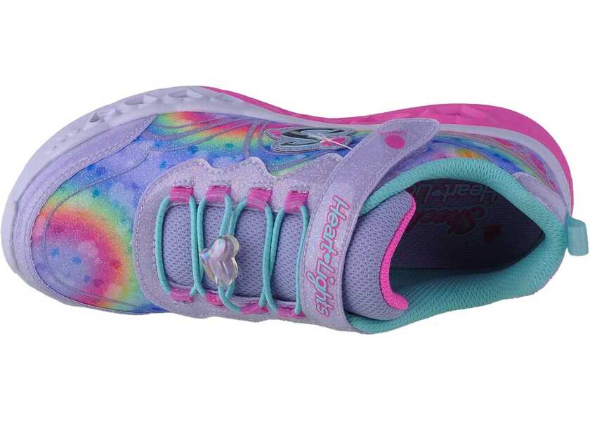 Sneakers SKECHERS Flutter Heart Lights - Groovy Swirl Pink Fete (BM 14658953) 3