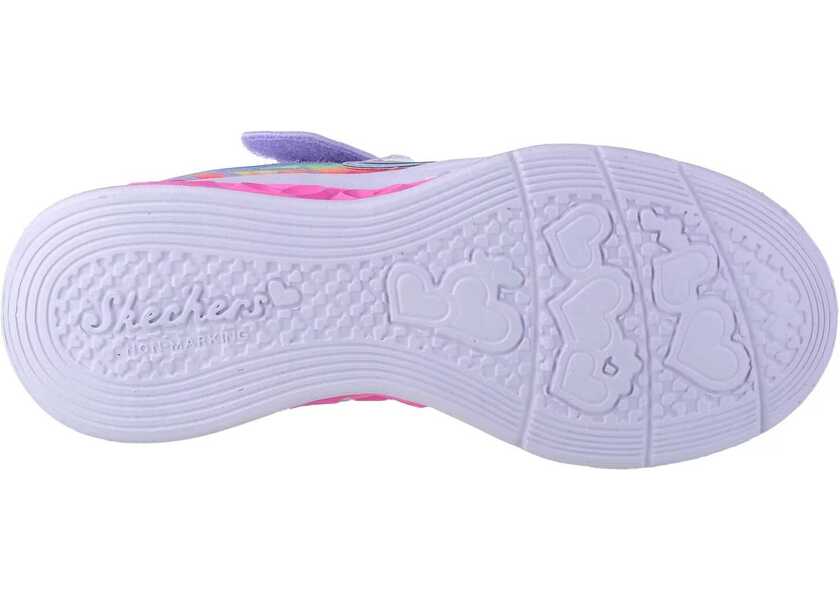 Sneakers SKECHERS Flutter Heart Lights - Groovy Swirl Pink Fete (BM 14658953) 4