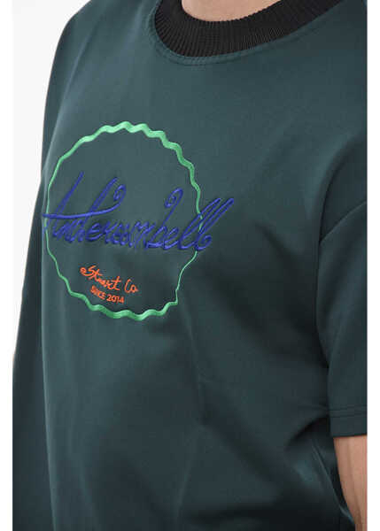 Tricouri ANDERSSON BELL Embroidered Crewneck T-Shirt Green Fete (BM 14659133) 3